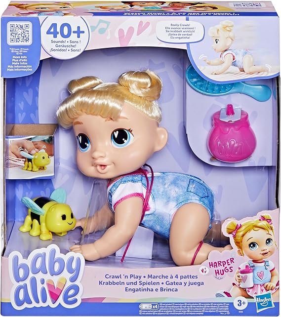 Baby Alive - Crawl 'n Play Harper