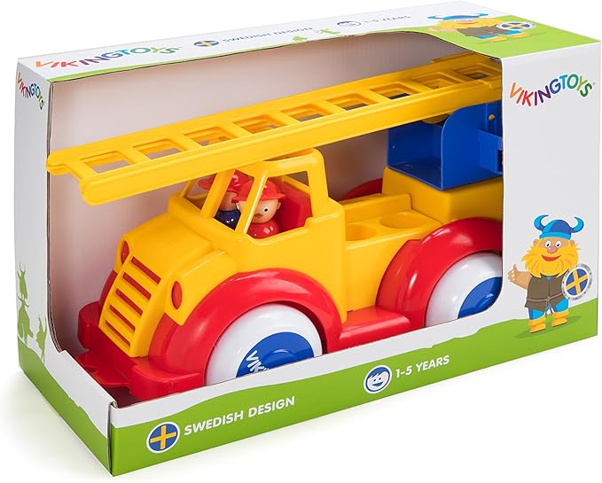 شاحنة إطفاء سوبر مع شخصيتين