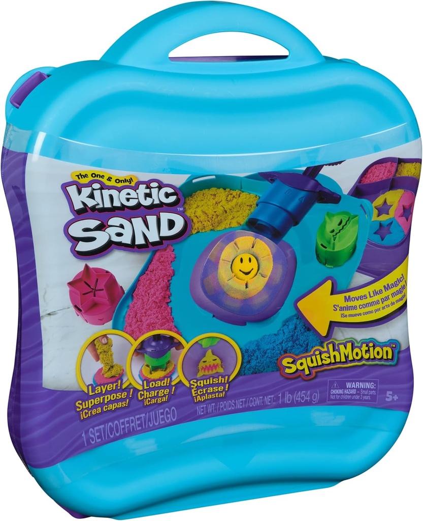 Kinetic Sand - Squish Motion Playset