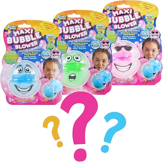 منفاخ الفقاعات ماكسي المضحك اللزج