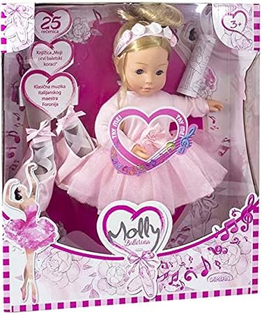 Bambolina Molly Princess 40CM with 50 Arabic Words