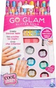 Cool Maker, Get Glitzy Glitter Nail Kit with 6 Colors & Stickers for 5 DIY Manicures