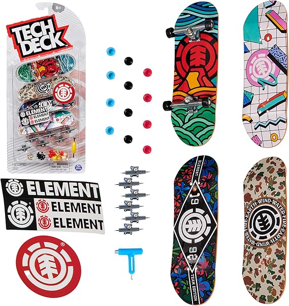 TECH DECK, Ultra DLX Fingerboard 4-Pack