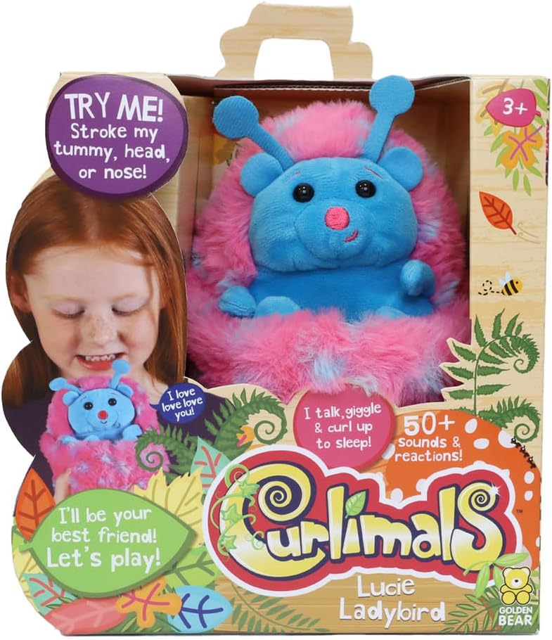 Curlimals Lucie the Ladybird