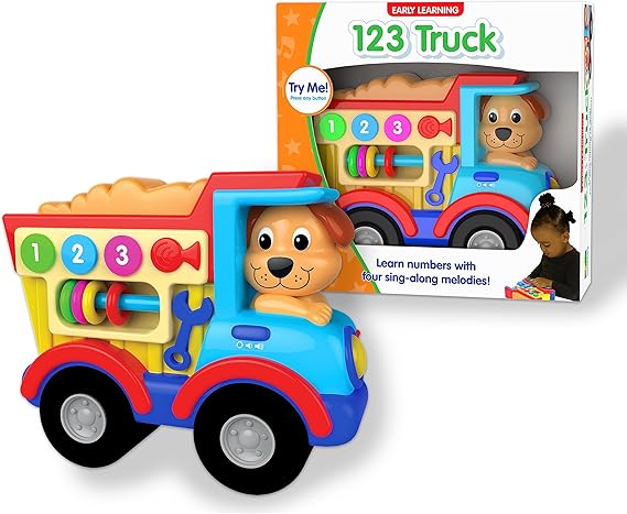 The Learning Journey Early Learning Vehicles - 123 Truck