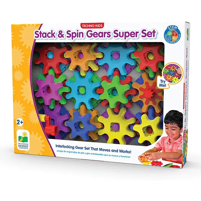 The Learning Journey Techno Kids Stack And Spin Gears
