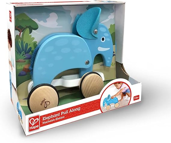 Hape Pull Along - Elephant
