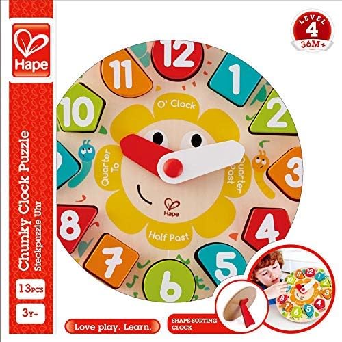 Hape Chunky Clock Puzzle