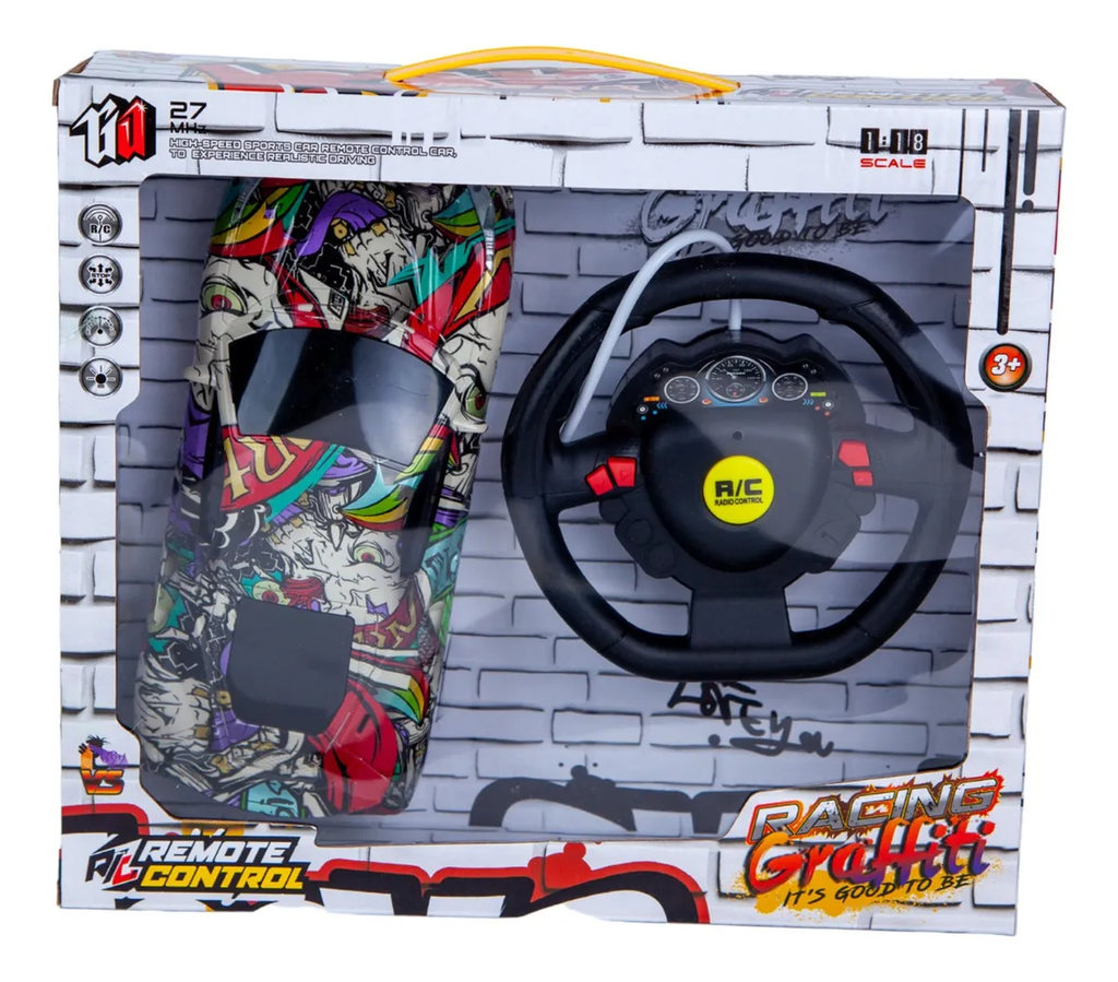 R/C RACING GRAFFITI CAR