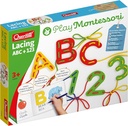 Quercetti: Play Montessori: ABC & 123 - Lacing