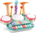 Cute Stone 5 in 1 Musical Instruments Toys