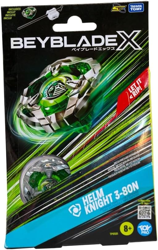 BEYBLADE X Takara Tomy Launcher Helm Knight