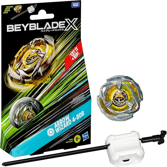 مجموعة أدوات البدء BEYBLADE X Arrow Wizard 4-80B