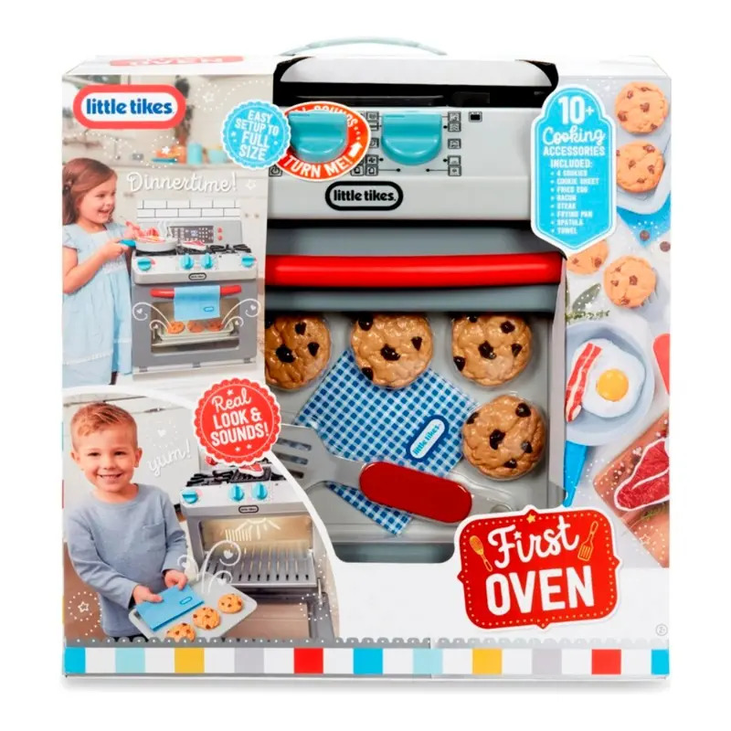 Little Tikes First Oven Sound And Light Functions Cooktop Playset