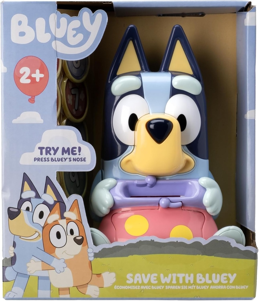 Bluey Counting Learning Kit with Bluey Wallet