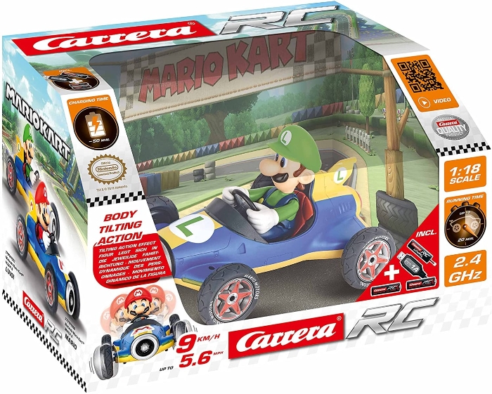 Carrera Mario Kart Machi - Luigi Remote Control Car