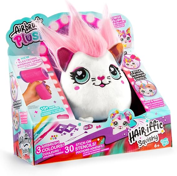 شعر قطيفة من Airbrush iffic Squish Pals