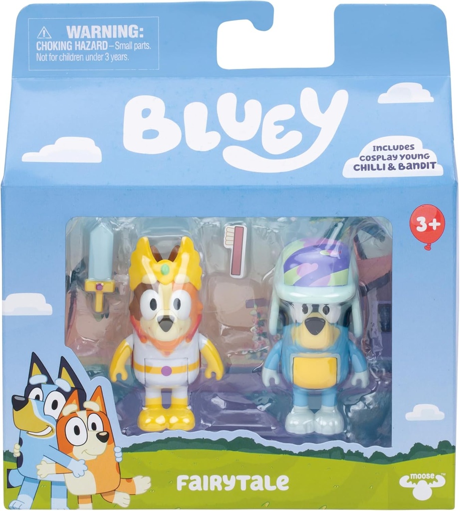 Bluey Figure 2 - Pack - Fairytale Pack
