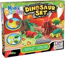 Kids Dough Dinosaur Set 4 X 50G Dough Pot