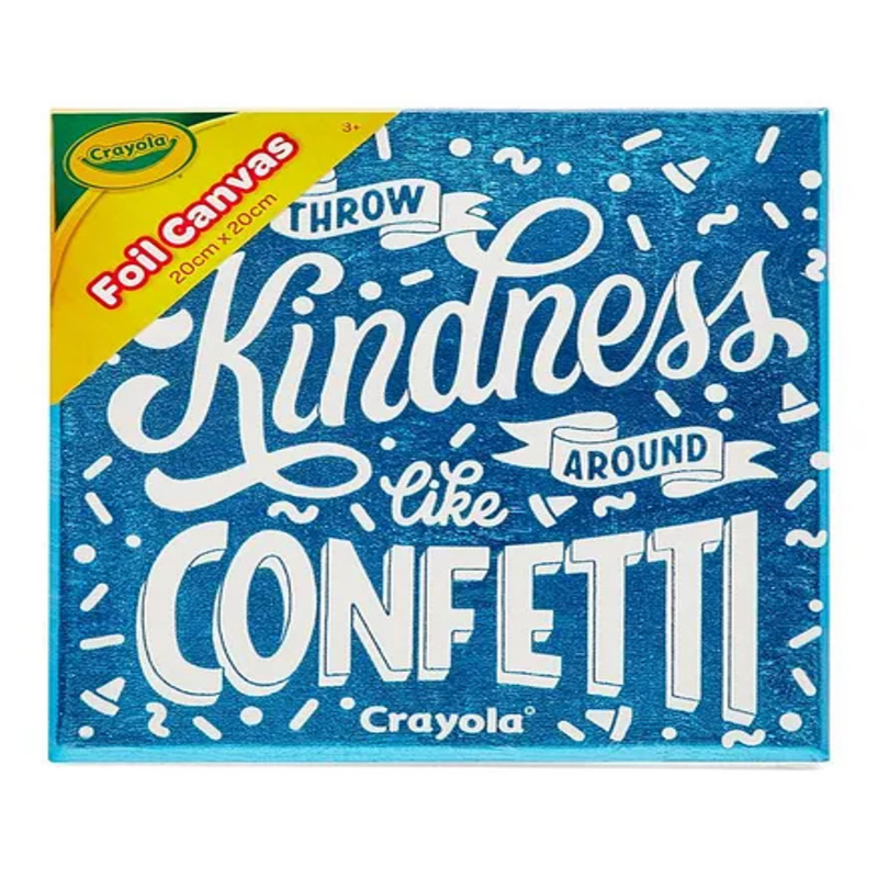 لوحة قماشية من كرايولا فويل CYO