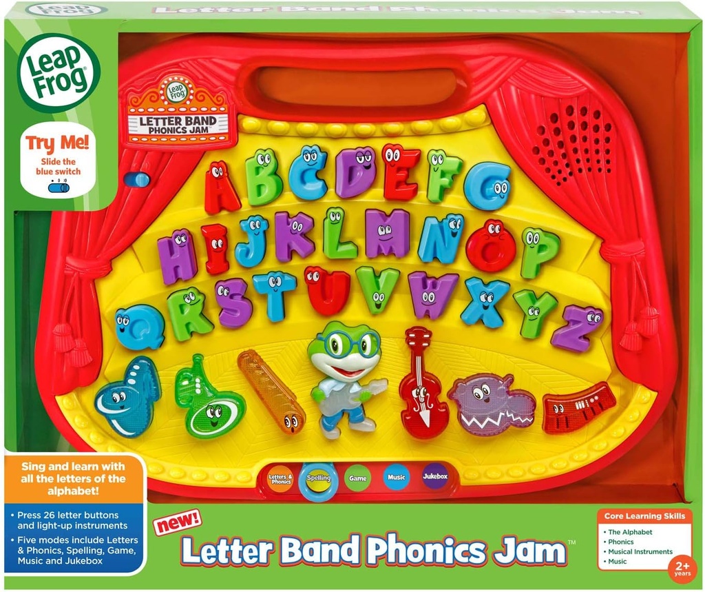 LeapFrog - Letter Band Phonics Jam Toy