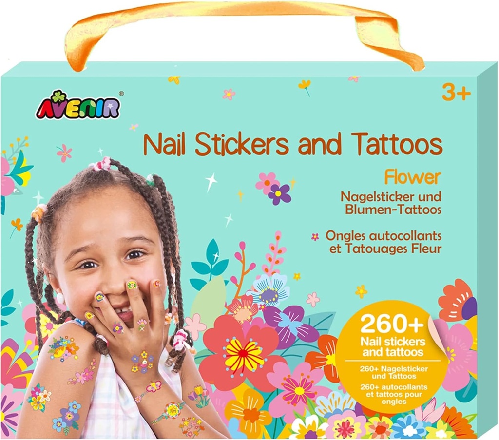 Avenir - Nail Stickers & Tattoos - Flower