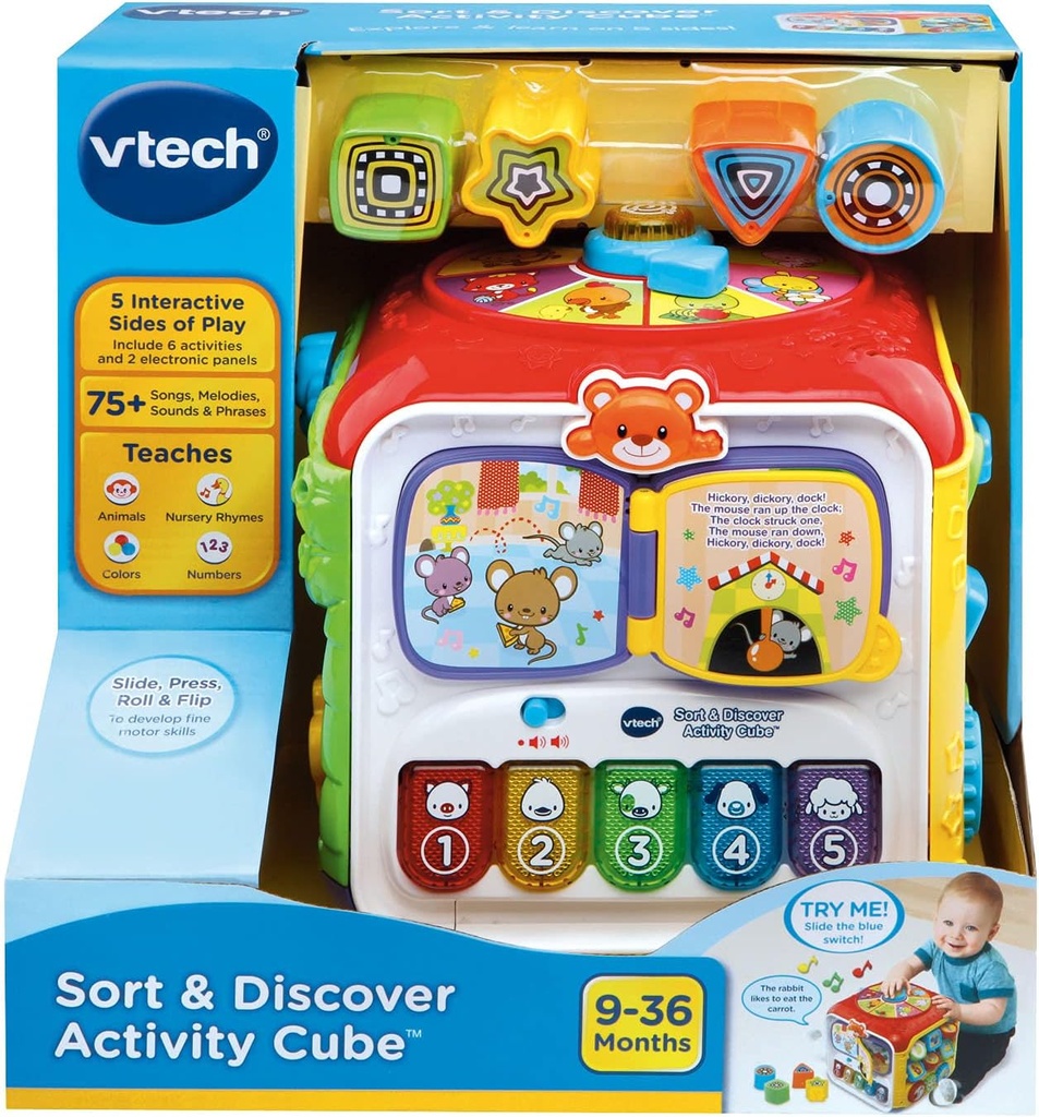 VTech - Sort and Discover Activity Cube