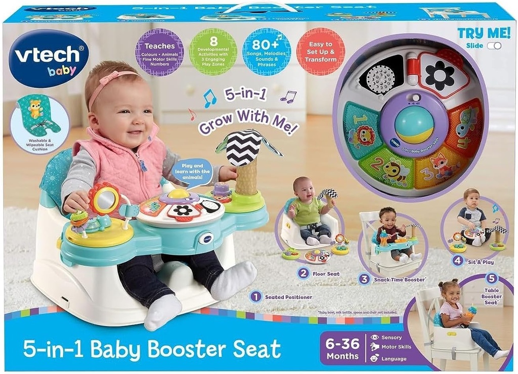 مقعد معزز للأطفال 5 في 1 من VTech