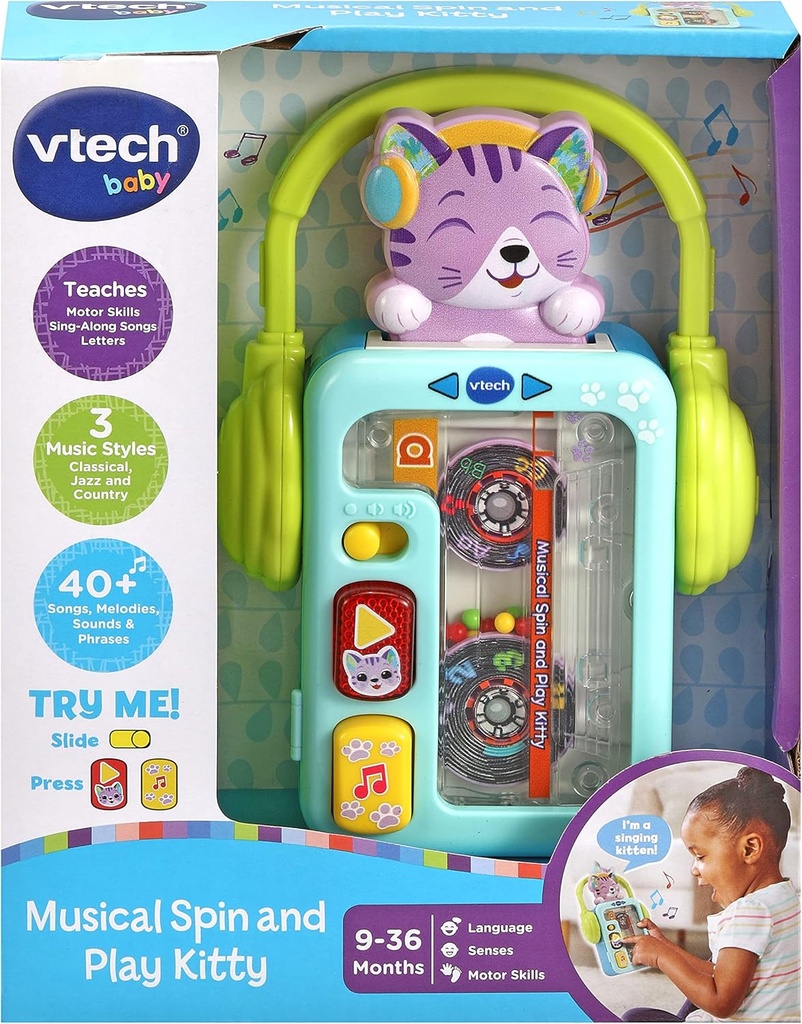 VTech Baby Musical Spin and Play Kitty