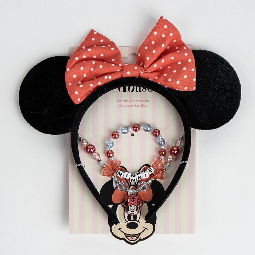 Disney Minnie Mouse - Kids Jewelry Pack 3 Pieces