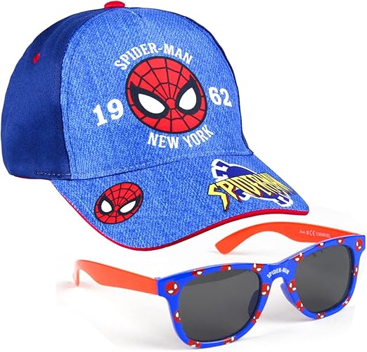 Spiderman - Cap and Sunglasses Set