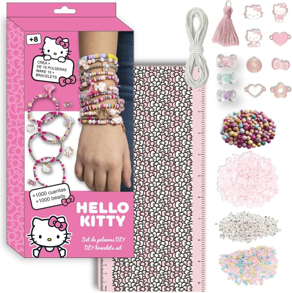 Hello Kitty - DIY Bracelet Set