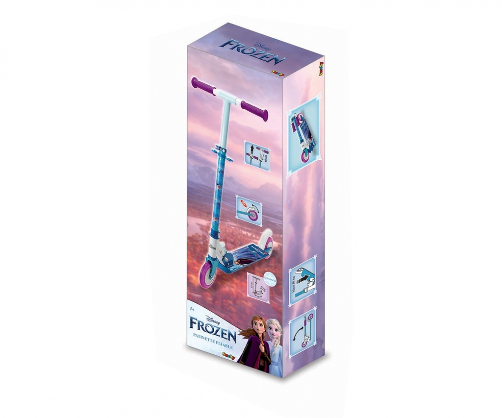 Smoby - Frozen - 2W Foldable Scooter