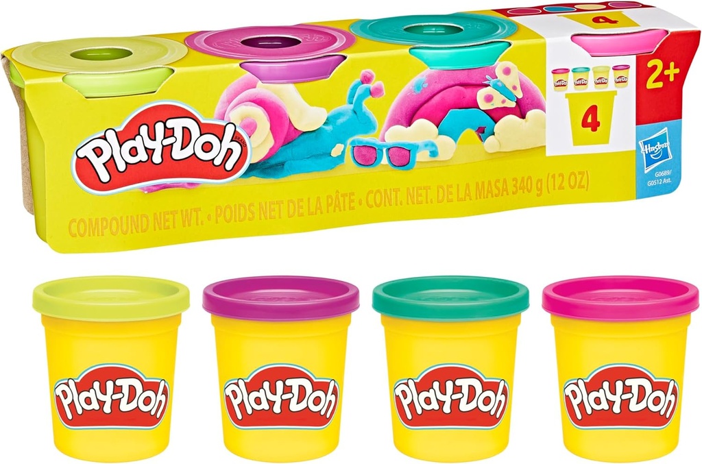 Play-Doh - Vibrant 4 Pack