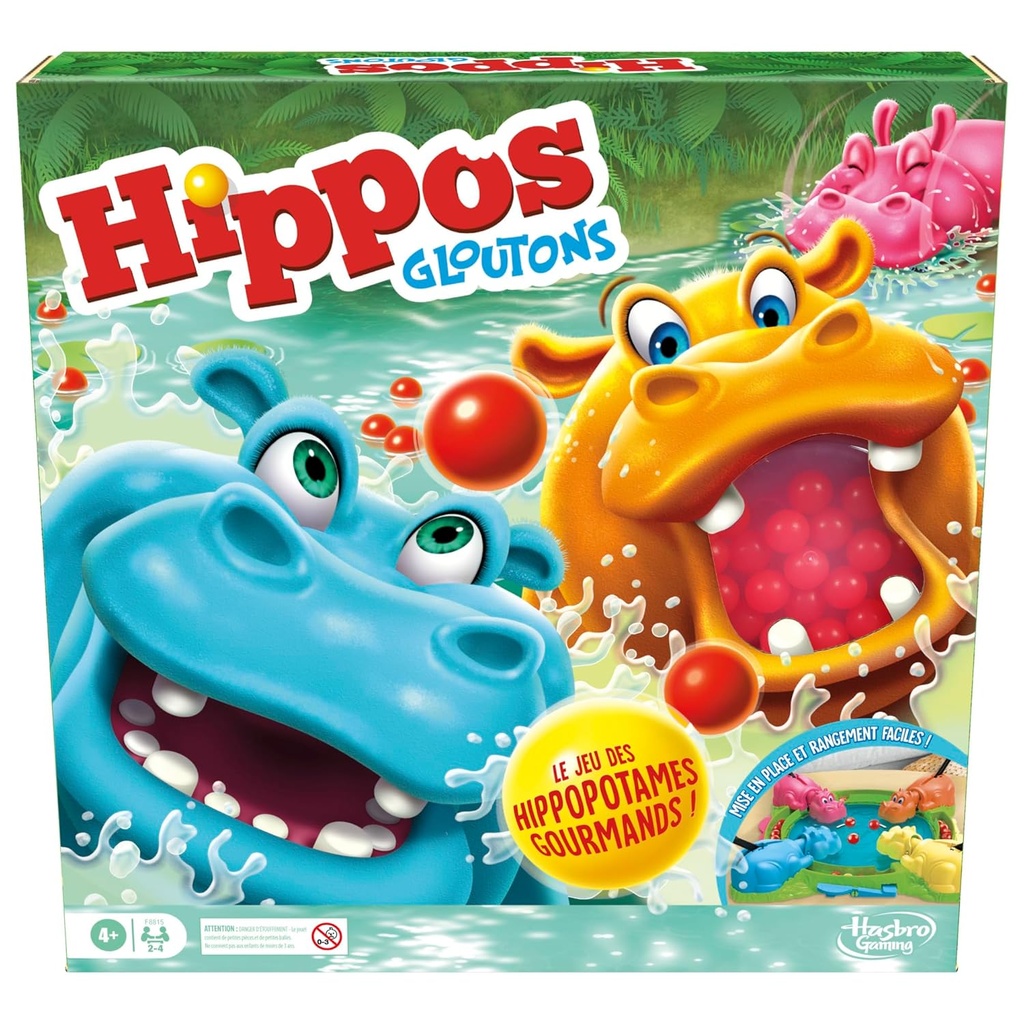Hasbro - Hungry Hungry Hippos Refresh