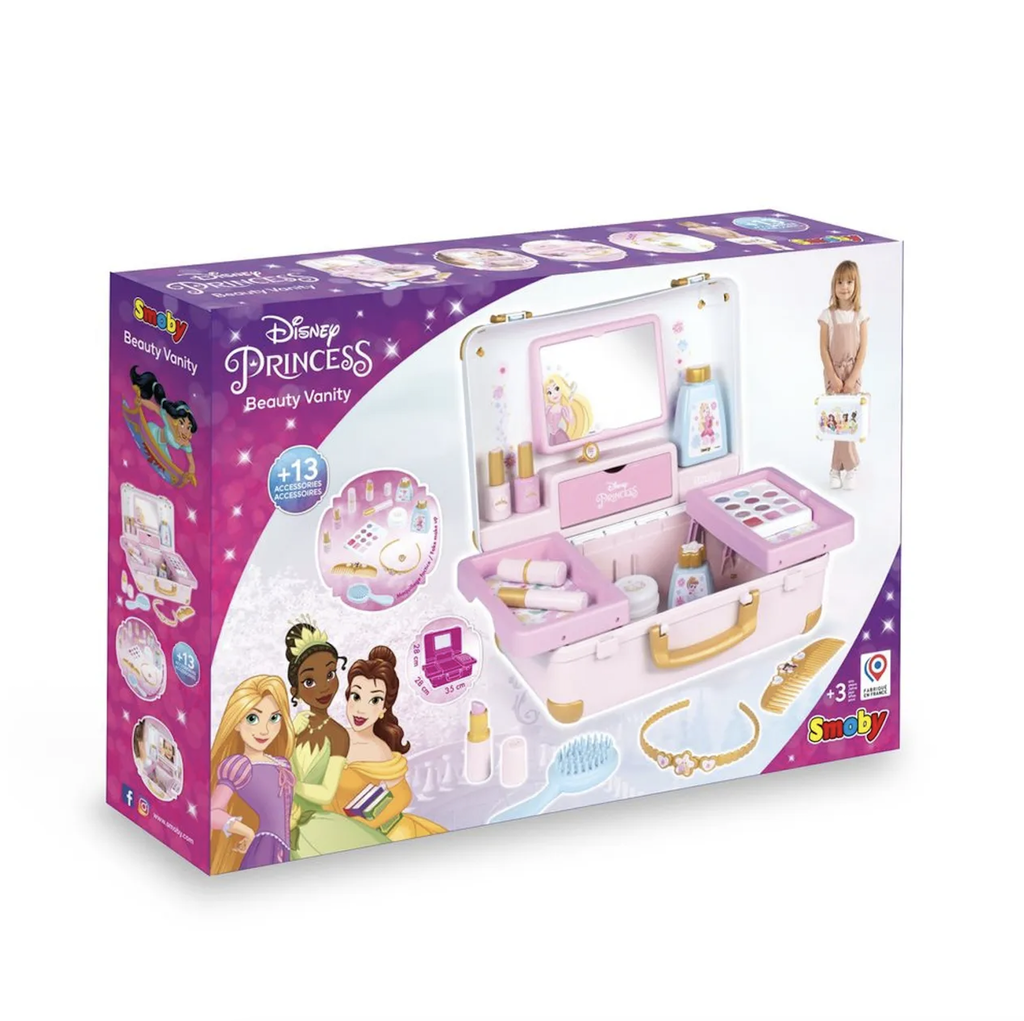 Smoby - Disney Princess Beauty Vanity - 13 Pcs