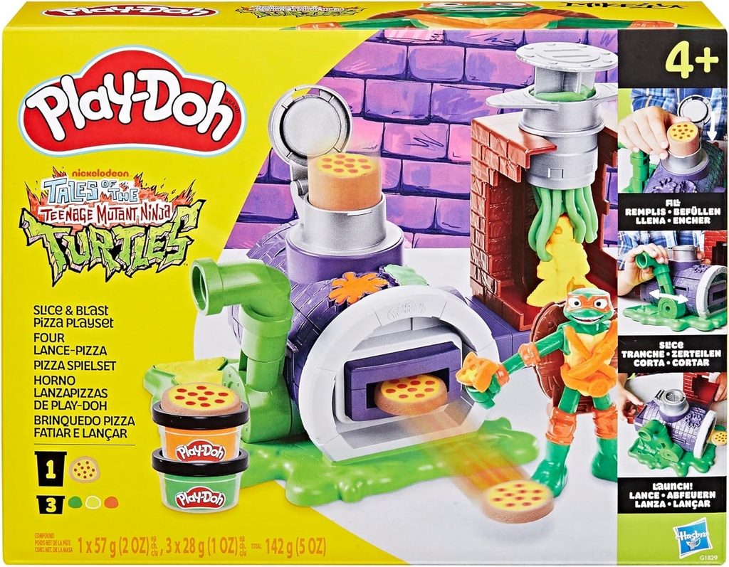 Play-Doh - Teenage Mutant Ninja Turtles Slice & Blast Pizza Playset