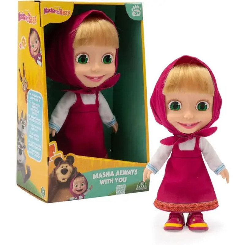 Masha And The Bear - Masha Classic Doll 23 Cm