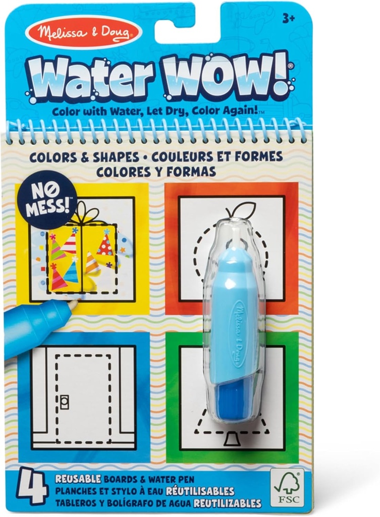 Melissa & Doug - Water Wow - Colors & Shapes