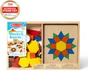 Melissa & Doug - Pattern Blocks and Boards