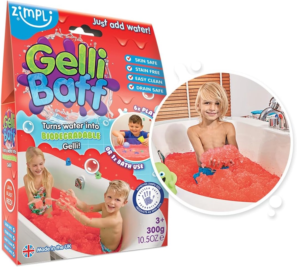 Zimpli Kids - Gelli Baff Red
