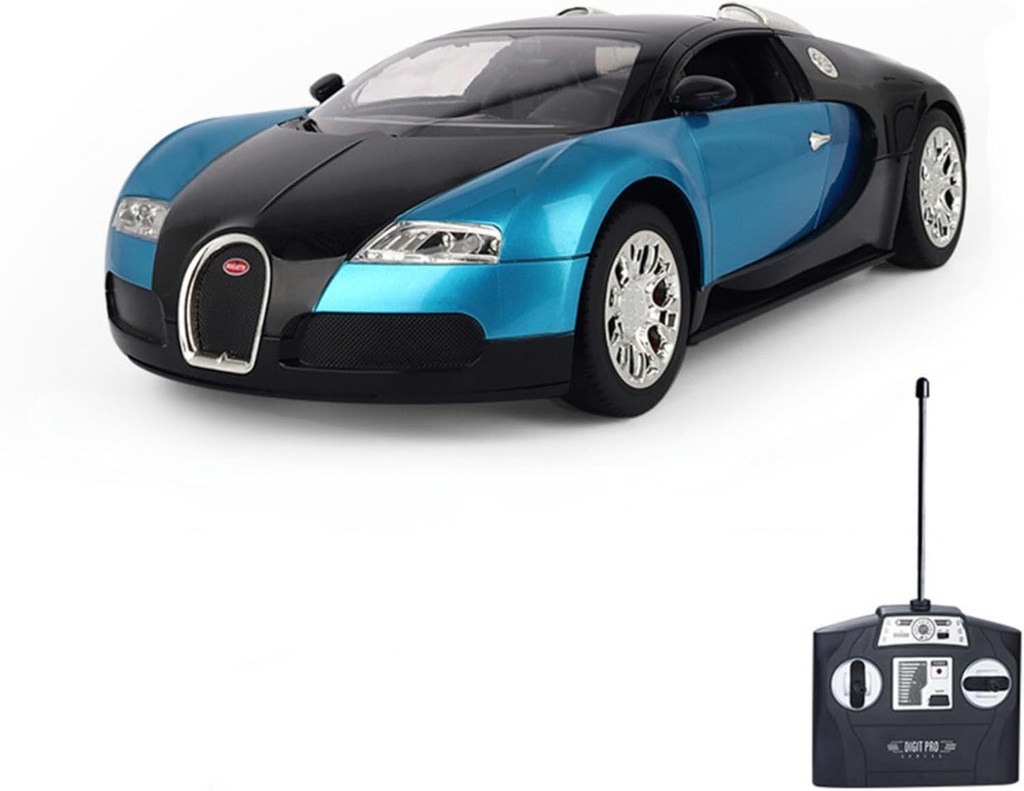 RC Cars – Bugatti Veyron Blue 1:24 Scale
