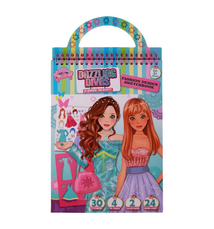 Striders - Dazzling Divas Fashion Design Sketchbook