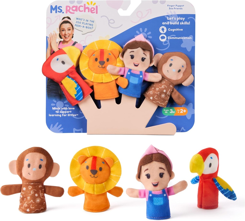 Ms. Rachel – Finger Puppets Zoo Friends