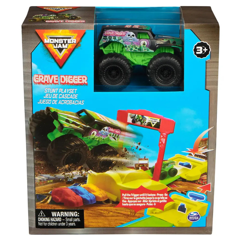 Monster Jam – Value Truck Stunt Playset (1:72)
