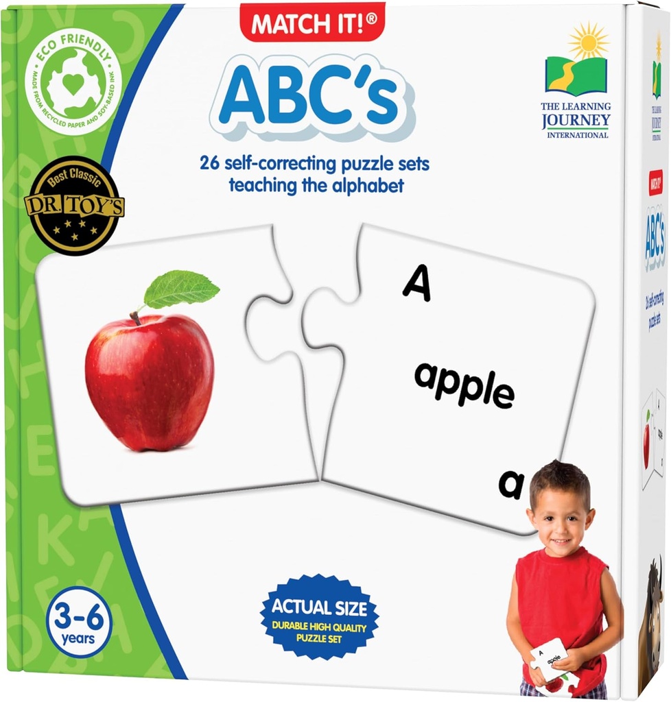 ذا ليرننغ جورني – لعبة Match It! الحروف الإنجليزية (ABCs)