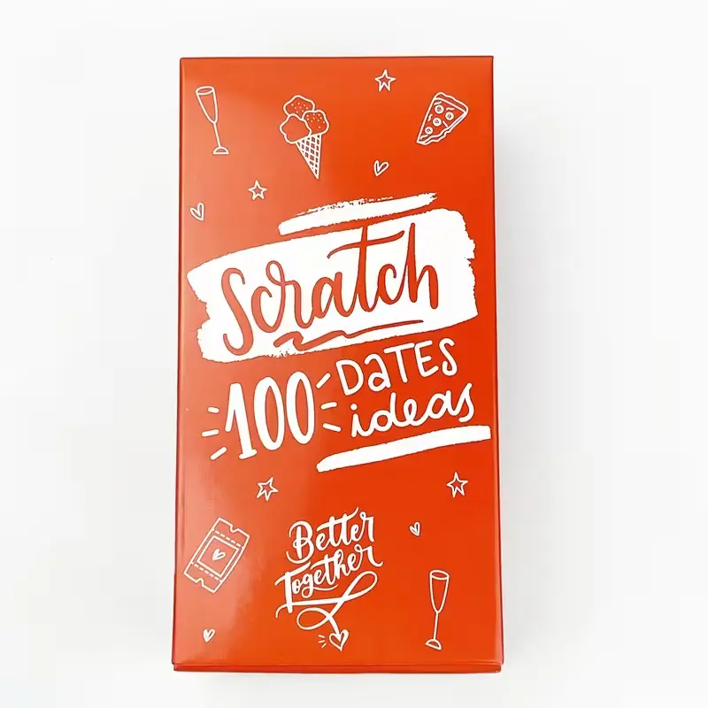 Scratch Cards Game 100 Dates Ideas 