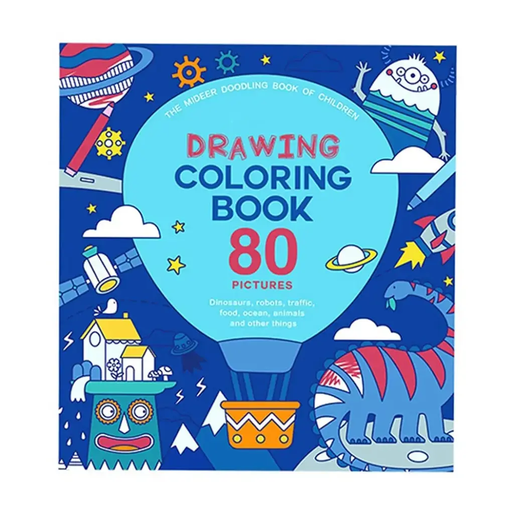 Coloring Book – Stress Relief Interactive Fun Paper DIY