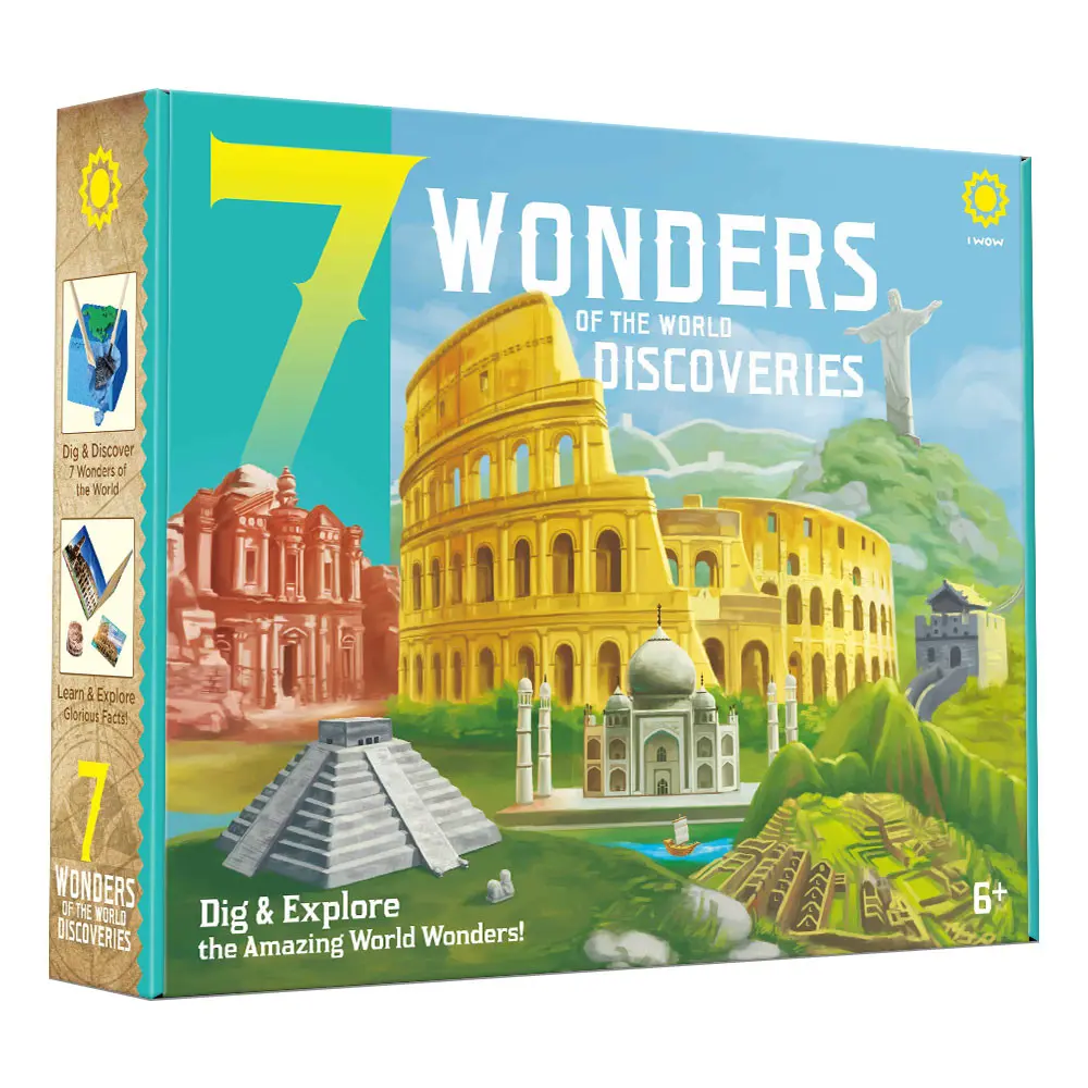 7 Wonders of the World Excavation Set