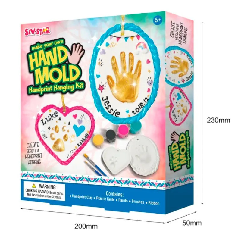 Sew Star – Hand Mold Hand Print Hanging Kit 